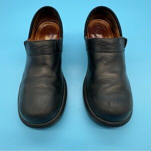 Ariat Women’s Black Leather Mules Clogs Size 8.5B